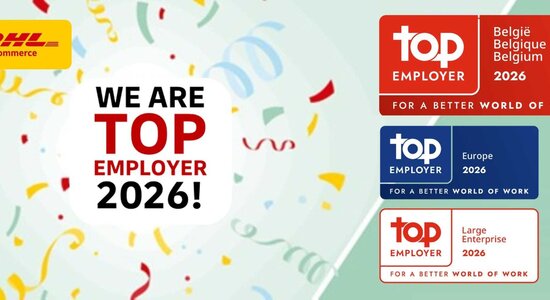 DHL eCommerce is Top Employer 2026