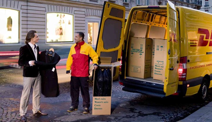 fashion delivery by DHL