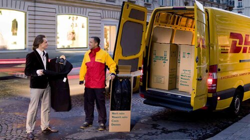 fashion delivery by DHL