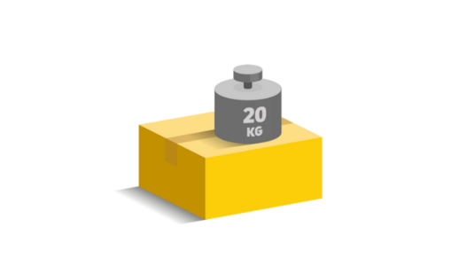 pakket tot 20 kg