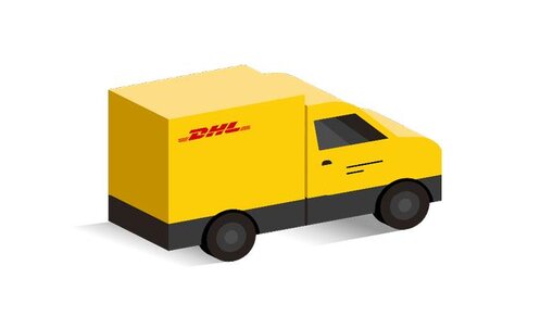 DHL van DHL van