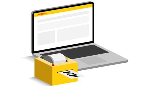 My DHL Portal creating shipping labels with My DHL Portal