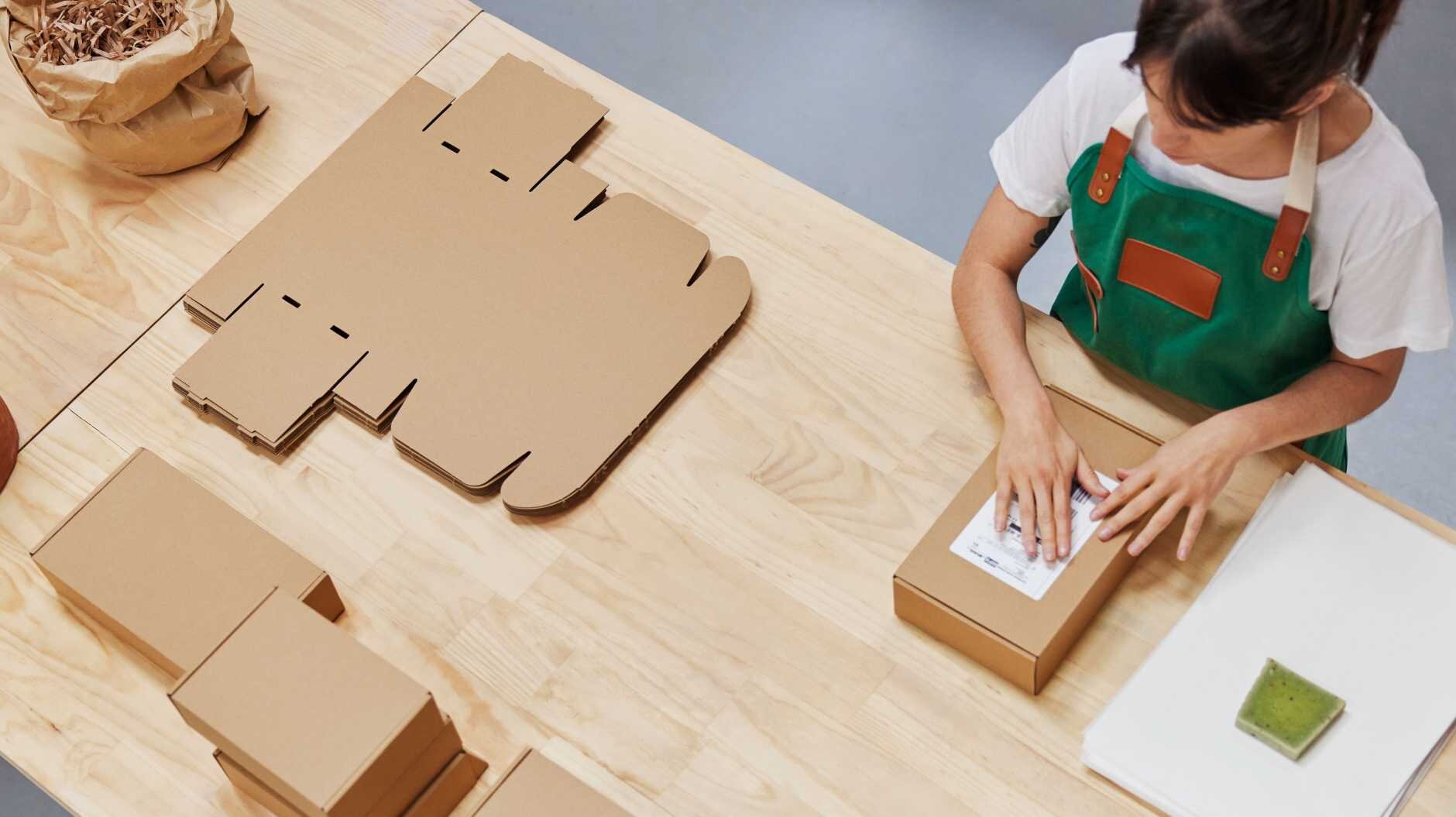 packing and labeling your return parcel